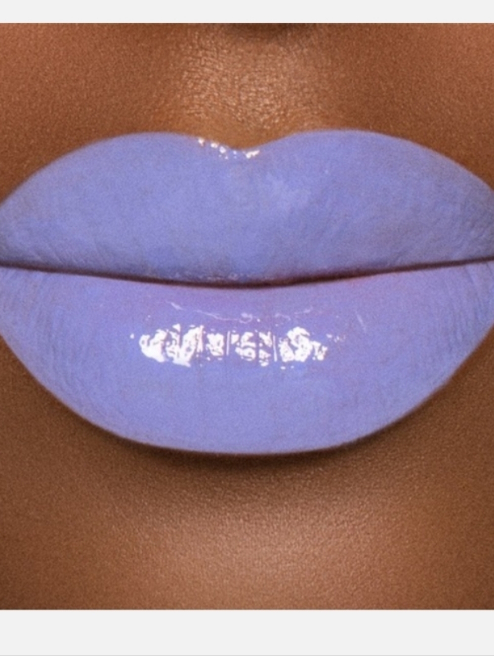 Creamy Periwinkle Lip Gloss - Hydrating Blue-Purple Shine